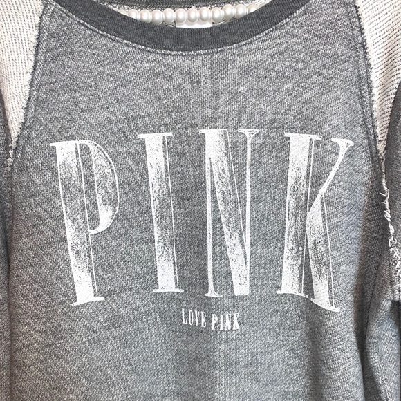 Pink distressed sweatshirt - Picture 2 of 8